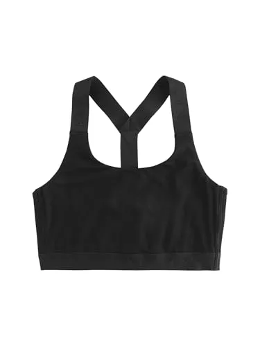 NEXT Damen Standard Active Sports Ultimate Comfort Kurztop mit leichtem Halt Schwarz 42