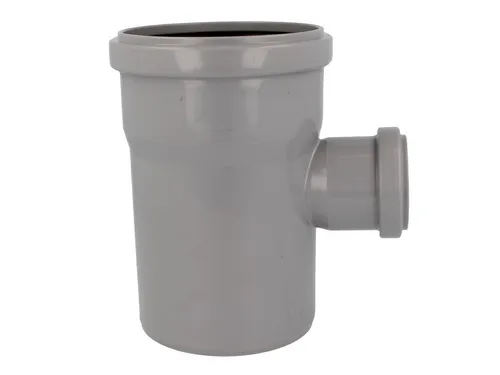 Valsir Ablaufrohr HT Abzweig einfach, mit 2 Steckmuffen