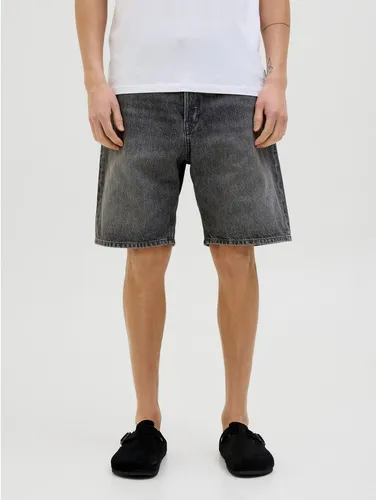 JACK & JONES Loose Fit Jeans-Shorts für Herren - Bequeme Herren-Shorts aus 50% Baumwolle, umweltfreundlich mit recyceltem Material, ideal für lässige Sommerlooks.