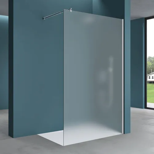 Mai & Mai Duschwand Duschabtrennung Walk-In ESG-Sicherheitsglas 10mm NANO Glas - Elegante Duschwand aus 10mm ESG-Sicherheitsglas mit NANO-Beschichtung für einfache Reinigung. Flexibel einstellbarer Wandabstand 80-120cm, ideal für moderne Badezimmer.