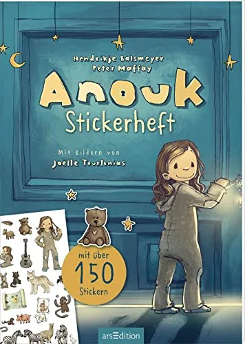 Anouk – Stickerheft: Mit über 150 Stickern | Geschenk für alle Fans des Bestsellers von Hendrikje Balsmeyer & Peter Maffay, Sticker ab 4 Jahren