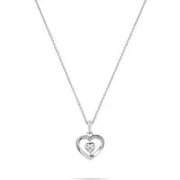 JETTE Kette TWISTED HEART 89193474 aus 925er recyceltem Silber - Elegante JETTE Kette TWISTED HEART 89193474 aus 925er recyceltem Silber. Ein zeitloses Schmuckstück für jeden Anlass, das Stil und Nachhaltigkeit vereint.