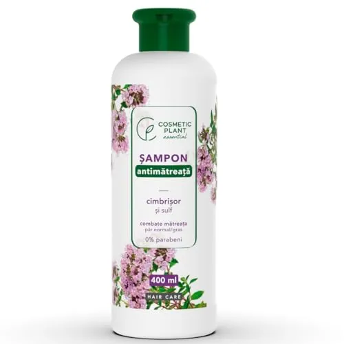Shampoo 400ml ANTI DANDRUFF mit Schwefel - Seborrhoische Dermatitis, Kopfhaut mit Seborrhoe, entfernt Schuppen, Schuppen, fettiges Haar, entzündete Haut, infektionsanfällige Haut