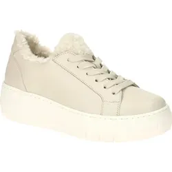 Gabor Nappa panna Damen sportlicher Schnürer in Beige, Größe 4.5 - Beige - 37,5