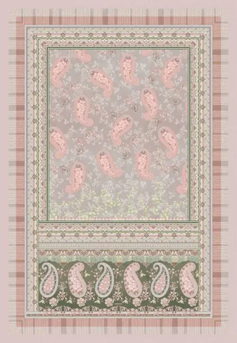 Bassetti Plaid ANACAPRI V6 135 x 190 in beige von Bassetti