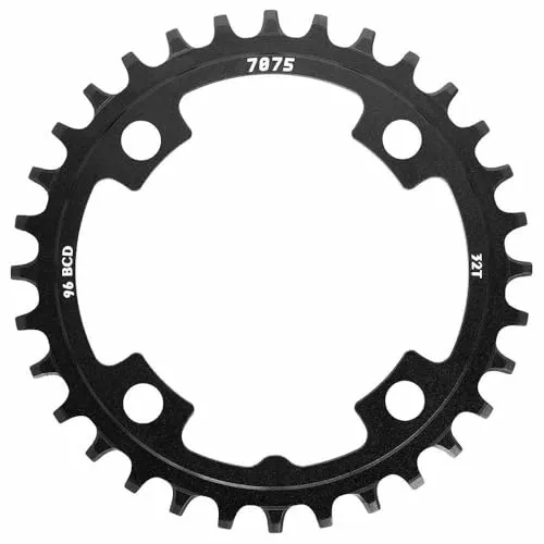 Sunrace MS Kettenblatt Schwarz 36 zähne