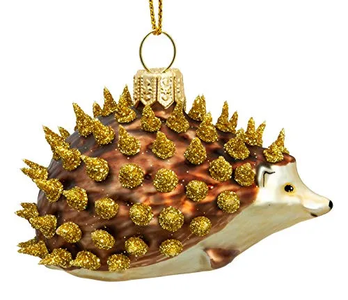 SIKORA Christbaumschmuck BS704 Igel aus Glas von SIKORA