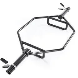 VEVOR Trap Bar Hexagon Hantelstange Langhantel mit rutschfestem Griff 50 mm 360 kg Tragkraft, Gewichtheben und Krafttrainingsgerät, Heimfitnessstudio für Kniebeugen Kreuzheben Schulterdrücken