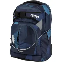 Nitro 878052 Superhero Schulrucksack - 30 L, mit abnehmbaren Hüftgurt, Thermotasche und ergonomischem Tragekomfort für optimale Sicherheit und Stauraum