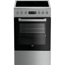 BEKO Standherd FSM57320DXT - Energieeffizienter Kochspaß - Herd der Energieeffizienzklasse A, freistehend und ideal für kreative Kochabende in Ihrer Küche.