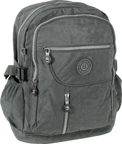 BAG STREET Freizeitrucksack - Stylischer unisex Rucksack aus strapazierfähigem Nylon, ideal für Damen und Jugendliche. Perfekt für den Alltag und mit hohem Tragekomfort.