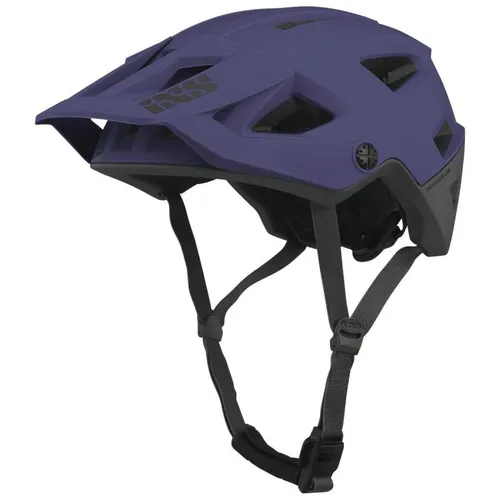 IXS Trigger Am Mountainbike- und E-Bike-Helm, Grape Violett, SM (54-58cm) - Fahrradhelm mit Doppel-InMould Schalentechnologie und ErgoFit Ultra Evo System für eine optimale Passform und maximalen Schutz.
