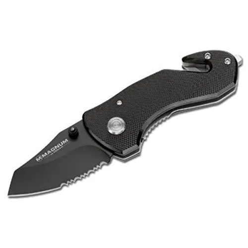 Böker Magnum Black Rescue Rettungsmesser