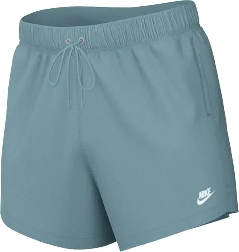 Nike Herren Club Flow Ft Shorts, Denim Turq/Denim Turq/White, M