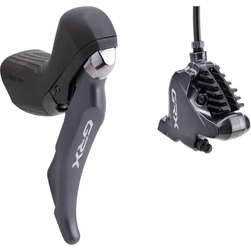 SHIMANO BR-RX810 Scheibenbremsensatz - 1700MM hinten - Schwarz - Bremsen für optimale Kontrolle und Sicherheit, mit langlebigem Material aus Glasfaser und Aluminium, ideal für anspruchsvolle Fahrten.