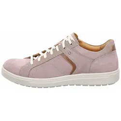 Jomos Herren Low Sneaker Braun Rauleder Größe 51 - Stilvolle Jomos Halbschuhe in Übergröße 51 aus hochwertigem Rauleder. Ideal für den Alltag, bieten sie Komfort durch eine gepolsterte Sohle und modisches Design. Perfekte Passform mit Schnürung und Reißverschluss für einfaches An- und Ausziehen.