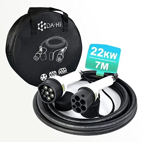 EV Ladekabel Typ 2 22KW 7m 32A