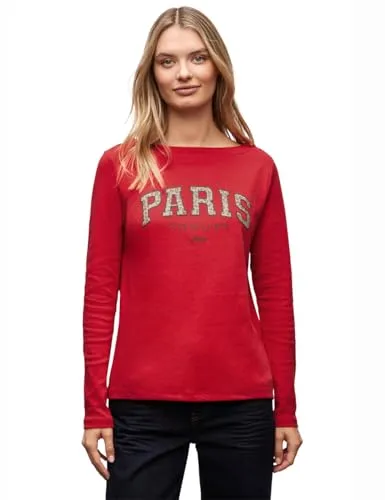 Street One Shirt mit Print Racing red 44