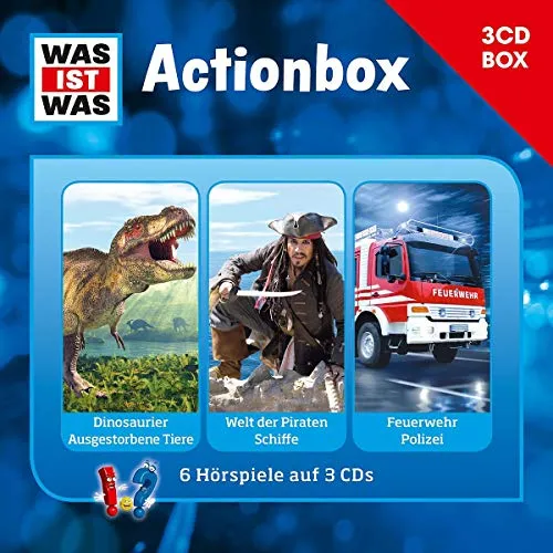 Was Ist Was 3-CD Hörspielbox Vol.1 - Actionbox von Tessloff