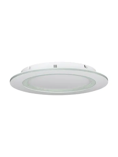 Eglo Padrogiano-Z RGB-LED-Deckenleuchte 26,5W - Moderne Deckenleuchte mit RGB-Funktion für individuelles Lichtambiente, ideal für jeden Raum. Energieeffizient mit bis zu 2000 Lumen.