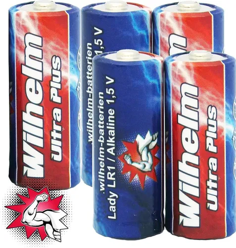 WILHELM Lady N LR1 MN9100 4001 910A 1,5V Batterie 5 x