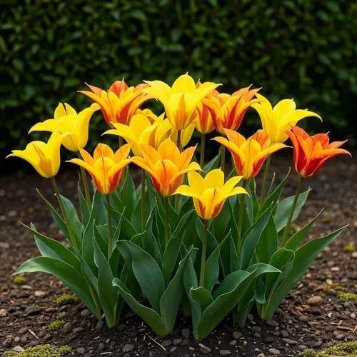 Exotenherz Blumenzwiebeln - Tulpen Tulipa Vendeeglobe (12 Stück) Durchmesser 11-12cm