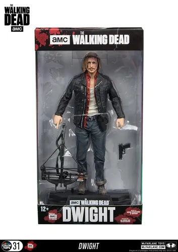 Walking Dead 14860 TV Dwight Actionfigur, 17,8 cm - Action- & Spielfiguren, detailgetreue Nachbildung des beliebten Charakters Dwight aus The Walking Dead, ideal für Sammler und Fans.