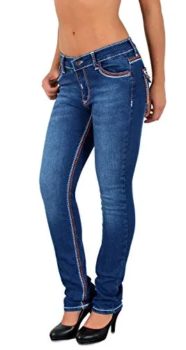 ESRA Damen Jeanshose Straight Leg J755 – Bequeme Passform - Die ESRA Damen Jeanshose im Straight Leg Design bietet höchsten Tragekomfort dank hochwertiger Baumwolle und idealem Stretch. Perfekt für jeden Tag und in Übergrößen bis 52 erhältlich.