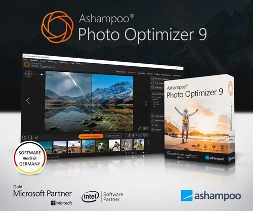 Ashampoo Photo Optimizer 9 - 1 PC - Dauerlizenz / KEY