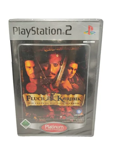 Play Station 2 Fluch der Karibik die Legende des Jack Sparrow USK 12 Neu OVP #