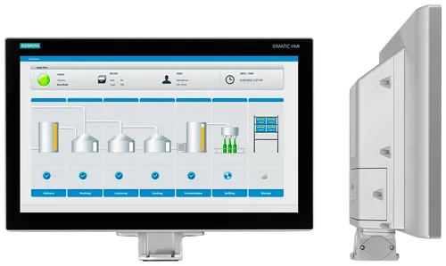 Produktbild Siemens 6AV2124-0QC24-1AX0 New SIMATIC HMI TP1500 Comfort Pro, stand, Comfort