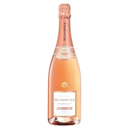 CHAMPAGNE MONOPOLE HEIDSIECK&CO Champagner Rosé Top Brut Geschenkpackung