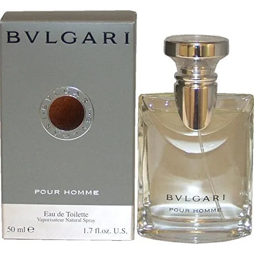 Bvlgari pour Homme Eau de Toilette Spray (50 ml) - Herren Parfum mit eleganten Noten von Bergamotte und Lavendel, ideal für den modernen Mann, der einen zeitlosen Duft sucht.