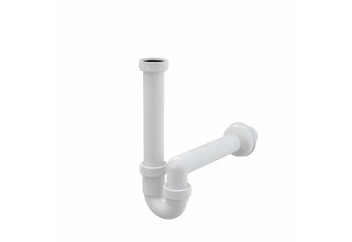 AlcaPlast Siphon AlcaPlast Spülbecken Ablaufgarnitur 1,5'', m. Röhrensiphon u. 2 Geräteanschlüssen