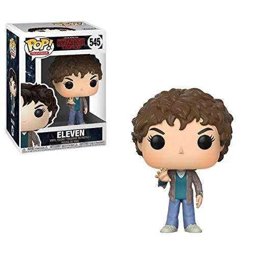 Funko Pop! Television: Stranger Things-Eleven Collectible Vinyl Figure - Elf - Vinyl-Sammelfigur - Geschenkidee - Offizielle Handelswaren - Spielzeug Für Kinder und Erwachsene - TV Fans