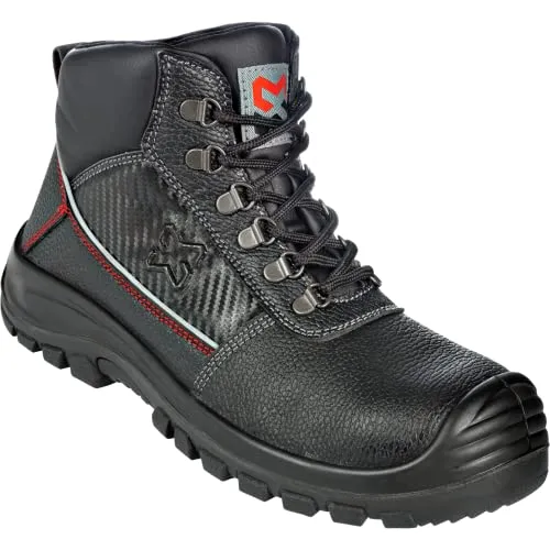 WÜRTH MODYF Sicherheitsstiefel S3 SRC Hercules - Atmungsaktive Arbeitsschuhe für Herren und Damen - Größe 38 - Robuste Sicherheitsstiefel mit Stahlkappe und durchtrittsicherer Sohle. Atmungsaktiv und wasserabweisend, ideal für komfortables Arbeiten. Rutschfeste PU-Laufsohle für sicheren Halt auf unebenen Böden.