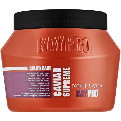 KayPro Caviar Supreme 500ml Maske für coloriertes Haar,  Glanz und glättet
