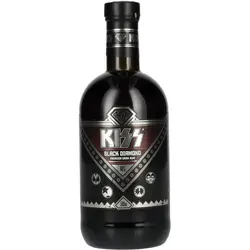Kiss Black Diamond Premium Dark Rum 40% Vol. 0,5l in orange von KISS Gin & Rum