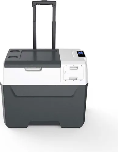 Kühl- und Gefrierbox 30 Liter, tragbar 12/24 V Kühl-/Gefrierschrank mit Rollen