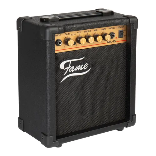 Fame MA-15 Transistor Combo Verstärker für E-Gitarre