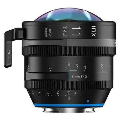 Irix Cine Lens 11mm t/4.3 für Micro Four Thirds - Kameraobjektive mit 11mm Brennweite und t/4.3 Blende, ideal für beeindruckende Weitwinkelaufnahmen in der Filmproduktion.
