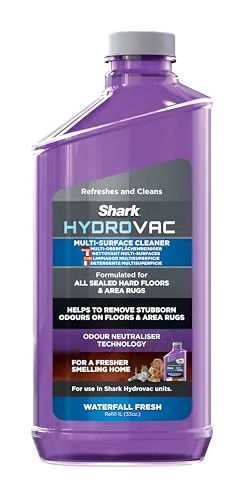 Shark HydroVac Multi-Surface Floor Cleaner Nachfüllpack 1L, nachfüllbare Reinigungslösung für Ihren Shark HydroVac Floor Cleaner (kompatibel mit WD100 & WD210), 5320NU200EUUK
