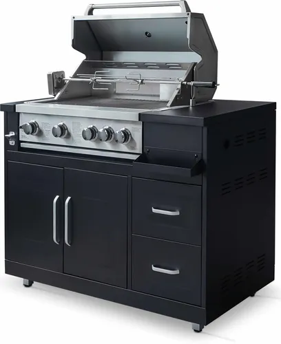 Oviala Memphis Gasgrill mit 4 Brennern und Rotisserie von Oviala