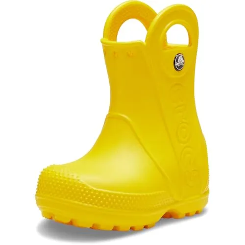 Crocs Kids' Handle It Rain Gummistiefel Gelb 23-24 in gelb von Crocs