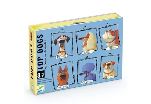 DJECO Spiel DJ05099 Kartenspiele: Top Dogs von Djeco