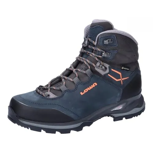 Lowa Sportschuh GmbH Adult Lady Light GTX blau Gr. 42 - Wanderschuhe, wasserdicht und ideal für Damen, perfekter Begleiter für Outdoor-Abenteuer bei jedem Wetter.
