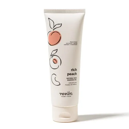 Resibo, Natürliches Gesichtswaschgel, Naturkosmetik, Gesichtsreinigung, Waschgel Gesicht, Hautreinigung Gesicht, Porenreiniger, Reinigungsgel Gesicht, Augen Makeup Entferner, 125 ml