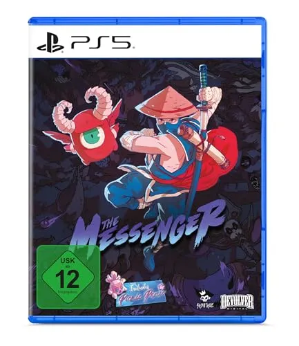 The Messenger Complete Edition - PS5 [EU Version] - Action-Plattformspiel mit Zeitreise-Elementen, akrobatischem Gameplay und 8-Bit-Grafik. Enthält das Hauptspiel und den DLC 