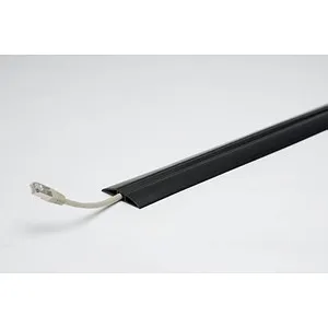 Kabelbrücken L1500xB62xH12mm schwarz mit Doppelklebeband