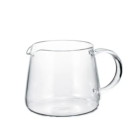 HARIO Barista Kaffeekanne 360ml aus Glas - Zubehör für Espressomaschinen, ideal für präzises Brühen und Servieren von Kaffee für den perfekten Genuss.